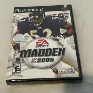 FACTORY SEALED- Madden 2005 for PS2! Brand new!!